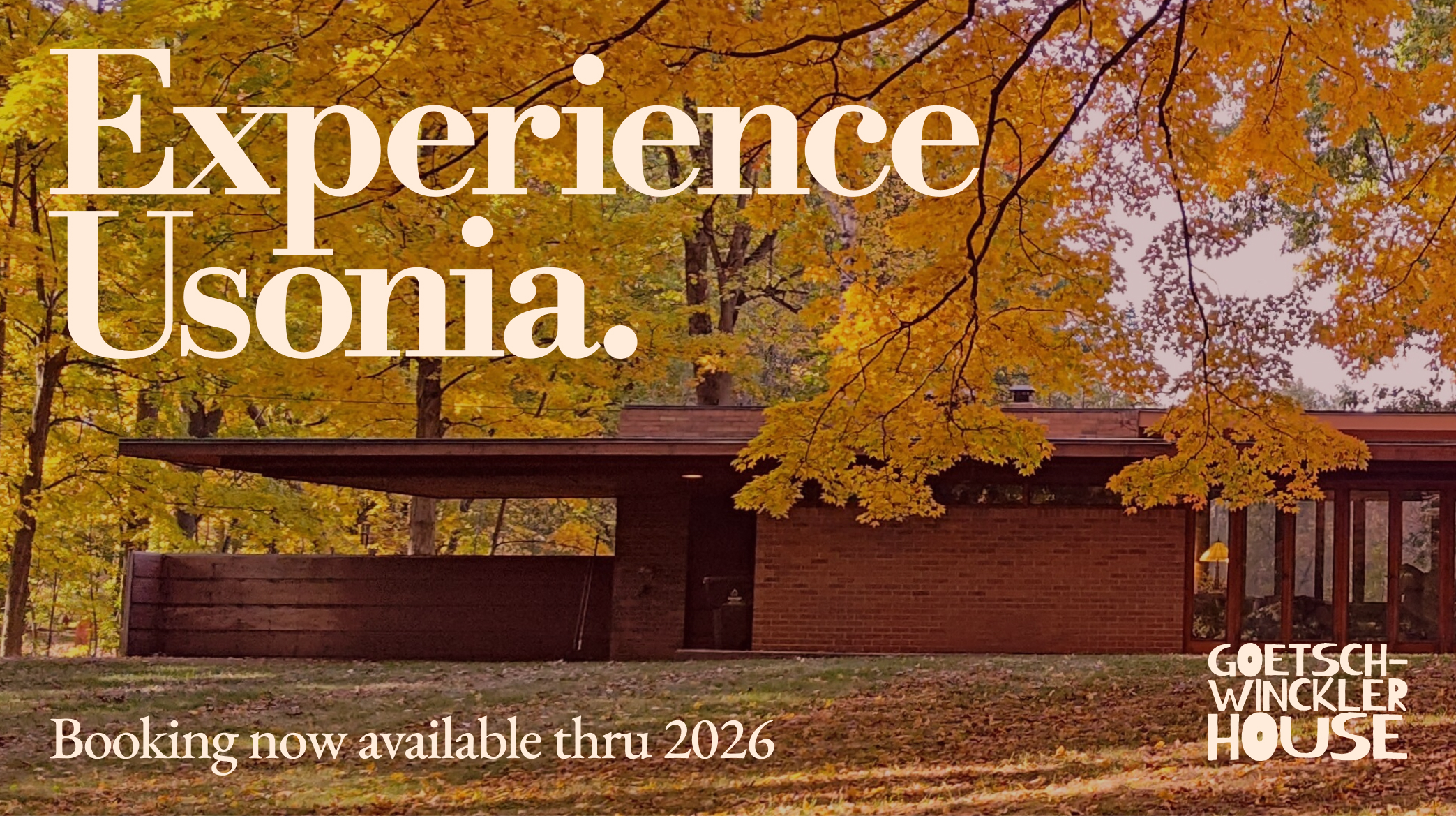 History — Goetsch–Winckler House by Frank Lloyd Wright